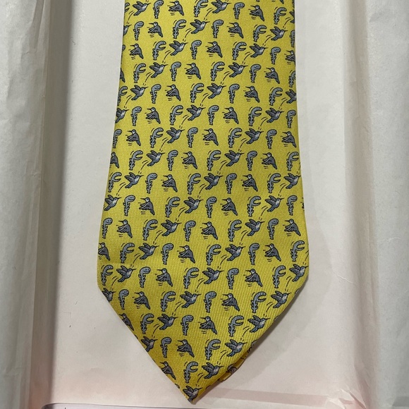 Whimsical Hermes Tie - Picture 2 of 2